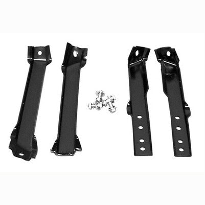 1963-66 C-10 Rr Bumper Bracket Kit, Fleetside