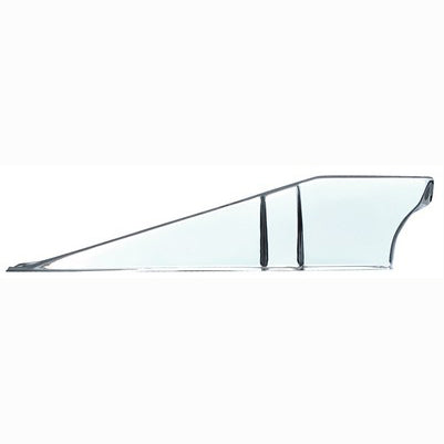 1960-66 C10 Radiator Support Upper Tie Bar Baffle Chrome, Rh
