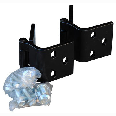 60-66 DOOR HINGE SET, W/SCREWS, RH (UPPR & LWR)