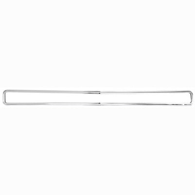 67-68 CHEVROLET P/U AND SUBURBAN GRILLE MOLDING, ANODIZED ALUMINUM, UPPER OR LOWER (TAKES 2 PER GRILLE), WITH CLIPS
