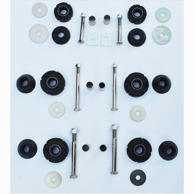 1969-72 Chev/Gmc 1/2 Ton, 2Wd, Cab/Radiator Support Mount Kit (40 Piece) Contains Bushings, Washers, Bolts And Spacers