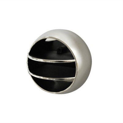 1968-77 C-10 Dash Side Air Vent Ball Chr/W/Blk Details