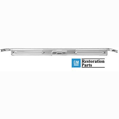 1967-72 C-10 Door Sill Plate W/Kit, Bowtie Chrome
