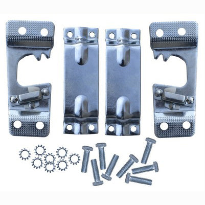 1967-72 Chev/Gmc P/U, Sub, Blzr, 20Pc Door Striker Plate Kit, Includes Striker Plates, Backing Plates, Bolts And Washers