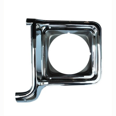 1973-78 C10 Headlight Door, Lh Chrm/Sil/Blk Gm2512134