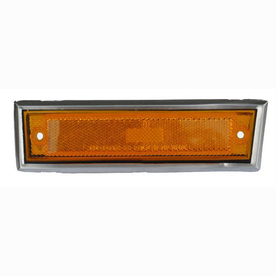 1981-87 C10 Front Side Marker, W/Chrome Trim, Lh