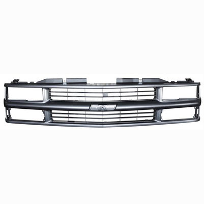 1994-98 Chev C/K Series Truck and SUV Grille, Black (paintable), Composite H/L Gm1200239