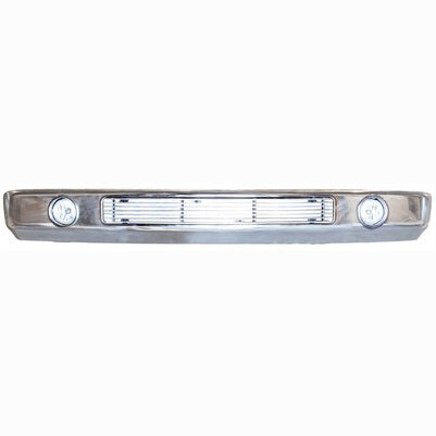 88-98 C-10 CUSTOM BUMPER CHR STD BILLET INSERT W/LIGHTS