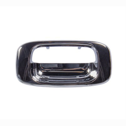 1999-06 Cv Silverado And Mc Sierra Tailgate Handle Bezel, Chrome Plated, Also Fits 07 Classic And 05-08 Hum H2