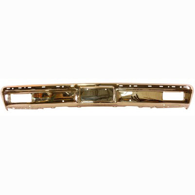 Front Bumper - w/ Impact Strip Holes - 81-82 Chevy GMC C/K Truck