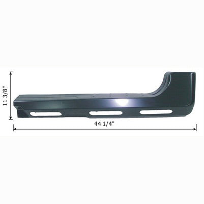 Inner Cab Corner - LH - 99-07 Chevy GMC Silverado Sierra Extended Cab 3DR