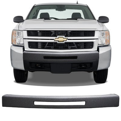 2007-13 Silverado Front BumperShellz, Armor Coated ABS, w/ intake