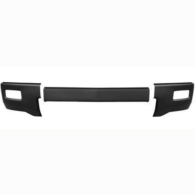 2014-15 Silverado 1500 Front BumperShellz, Matte Black, w/o snsr w/ fogs