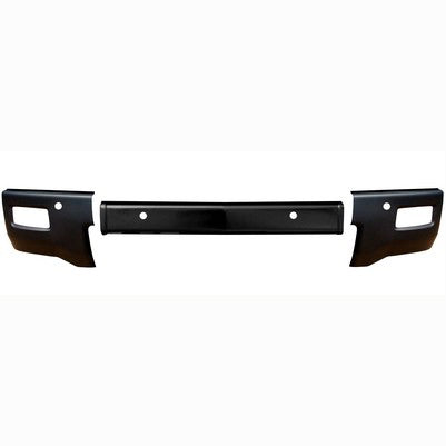 2014-15 Silverado 1500 Front BumperShellz, Armor Coated ABS, w/snsr w/fogs