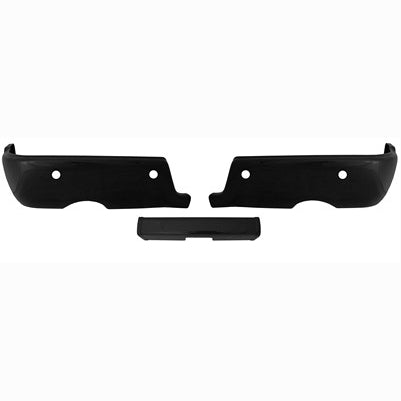 2009-18 Ram Rear BumperShellz, Armor coated, dual exhaust, w/ sensor holes