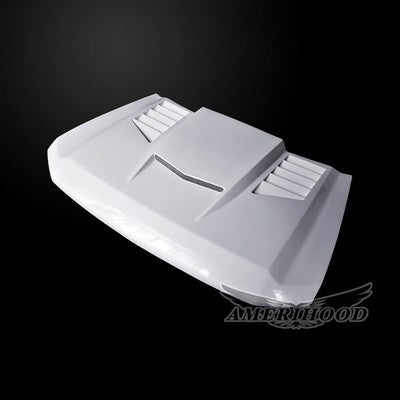 2020-25 Silverado 2500/3500 VIP Style Functional Heat Extractor Ram Air Hood