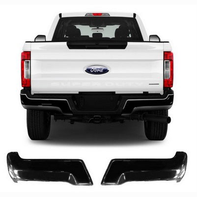 2017-22 F250/F350 Rear Bumper Shellz, W/o sensor holes, Gloss white