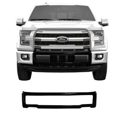 2015-17 F150 XL, XLT Front Bumper Cover (Center Section) w/o tow hooks Matte Black