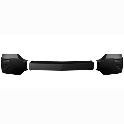 2016-18 Silverado 1500 Front BumperShellz, Matte Black, w/o snsr w/o fogs