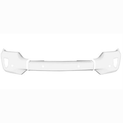 2016-18 Silverado 1500 Front BumperShellz, Gloss White, w/snsr w/fogs