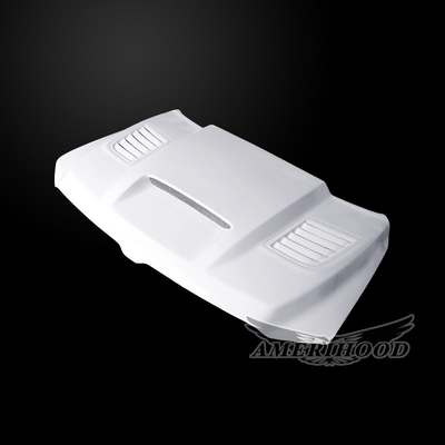 2019-24 Ram 1500 SSK Style Functional Ram Air Hood w/heat extractors
