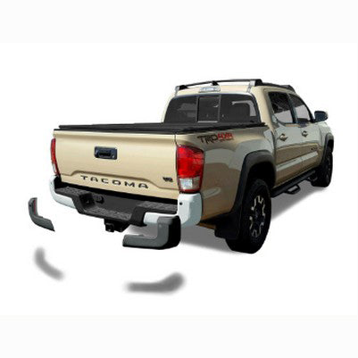 2016-23 Tacoma All Rear BumperShellz, Gloss Black, w/o sensor holes