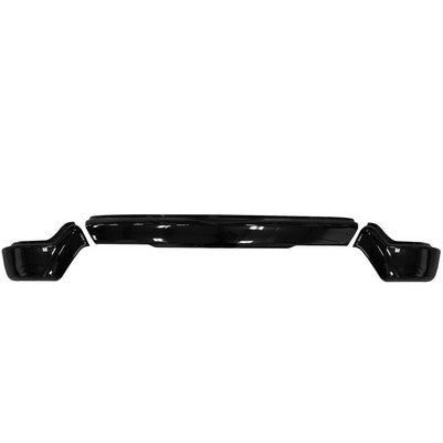 2022-24 Silverado 1500 Front Bumper Overlays, Gloss Black
