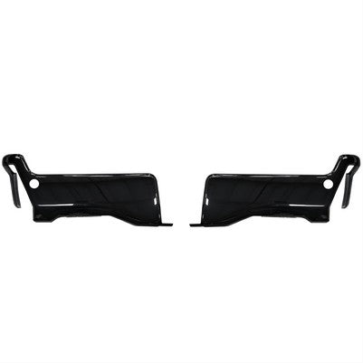 2023-25 Super Duty Rear Bumper Overlays (With Sensors), Gloss Black
