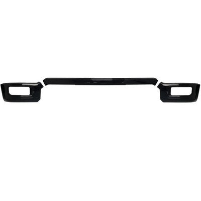 2024-2025 Ford F150 Front Bumper Overlays, No sensors, matte black