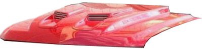 2007-13 Sierra 1500 and 07-10 Sierra 2500/3500 steel cowl hood with ram air look